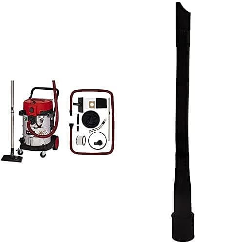 EINHELL TE-VC 2350 SACL - våd- og tørstøvsuger (1.600 watt | 230 mbar sugestyrke | 50L beholder i rustfrit stål | inklusive omfattende tilbehør) (2342