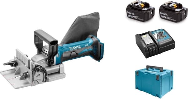 Makita - DPJ180RTJ - 18V - batteri - lamelskærer - 2x 5,0Ah - i Mbox