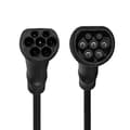 Miniatyrbillede 2 af 6: HARTING E-bil ladekabel, Type 2, 3-faset, 22 kW, 7,5 m Type 2 ladestik - Type 2 ladekobling, sort, 32 A, - 1 stk (EVC0102)