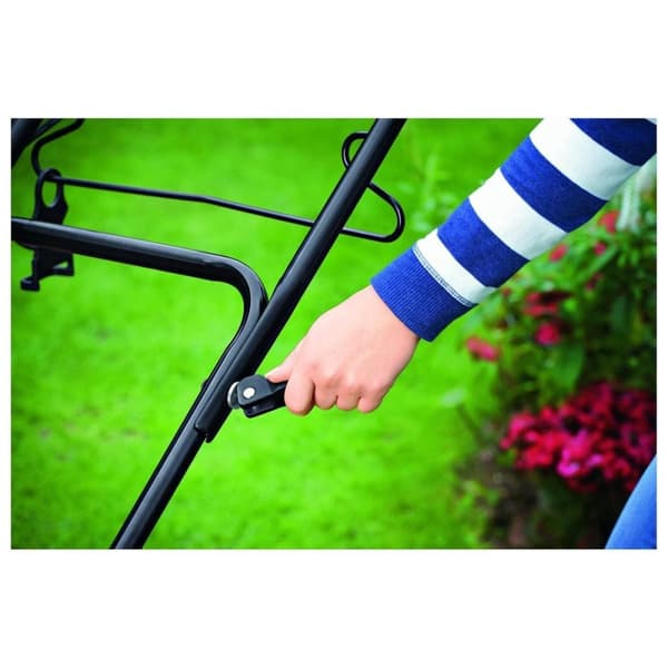 WOLF-Garten A 340 E elektrisk gräsklippare - 1400 W - 34 cm klippbredd - 30 liters uppsamlare - central höjdjustering