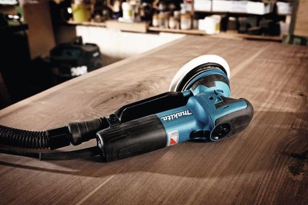 Makita BO6050J Random orbital sander i Mbox 150mm 230V