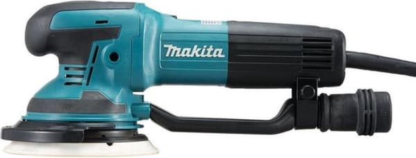 Makita BO6050J Random orbital sander i Mbox 150mm 230V