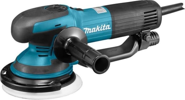 Makita BO6050J Random orbital sander i Mbox 150mm 230V