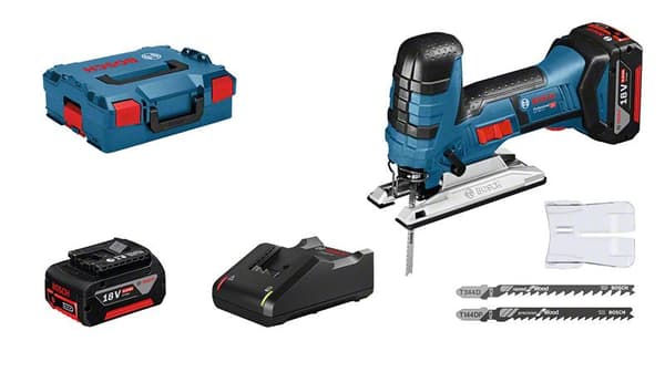 Bosch GST 18 V-LI S Professional - sticksåg - sladdlös - 2 batterier - 18 V (06015A5107)