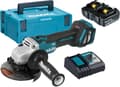 Miniatyrbillede 2 af 3: Makita DGA513RTJ - Vinkelsliber - Batteri - Inklusiv 2 batterier