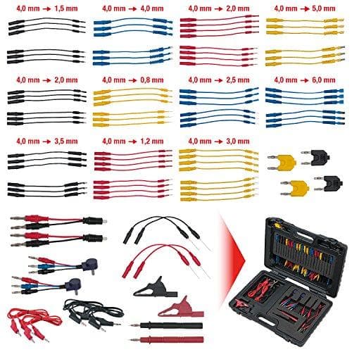 KS Tools 12/24 V, 150.0950 Master diagnostisk test och kabelsats, set om 92