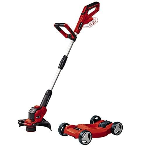 Einhell GE-CT 18/28 Li TC Solo. Typ: Grästrimmer Klippdiameter (max): 28 cm Huvudtyp: Nylonsnöre Energikälla: uppladdningsbart batteri, batterispännin