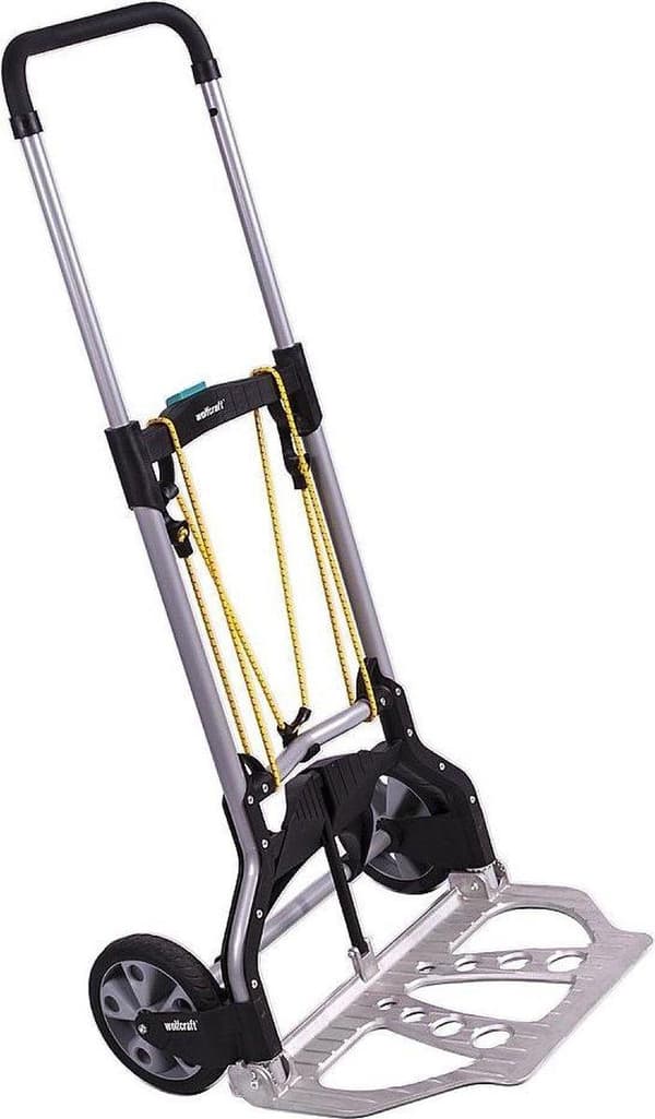 Wolfcraft TS 850 5501000 Håndlastbil Sammenklappelig trykstøbning af aluminium Lastkapacitet (maks.): 100 kg