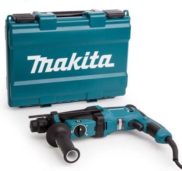 Makita HR2630 SDS-plus kombihammer i kuffert - 800W - 2,4J