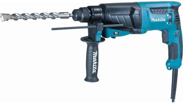 Makita HR2630 SDS-plus kombihammer i kuffert - 800W - 2,4J