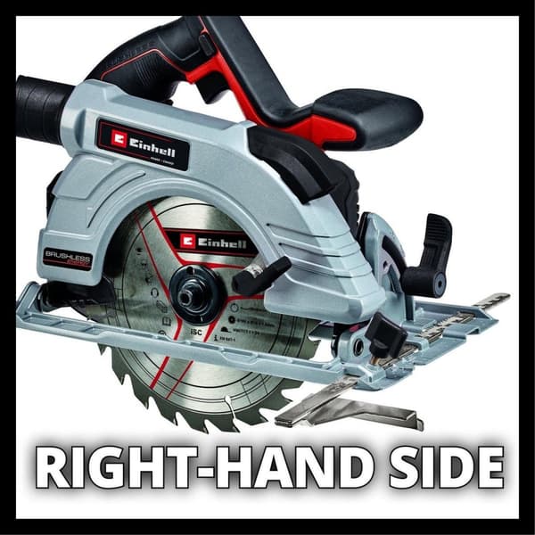 Einhell TE-CS 18/190 Li BL Solo 18V Li-Ion batteri Håndholdt rundsavskrop - 190 x 20 mm