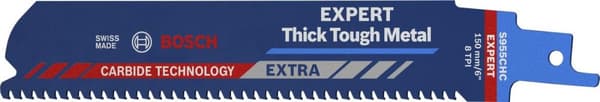 Bosch 2608900367 EKSPERT stempelsavklinge S955CHC 10 stk tykt hårdt metal
