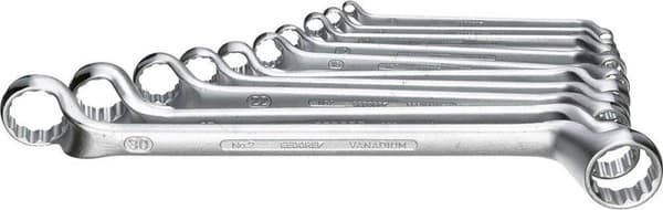 Gedore 6031120 Dobbelt ringnøglesæt 10 dele 6 - 32 mm DIN 838