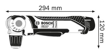 Bosch Professional GWB akkukulmaporakone - GWB 12V Li bu