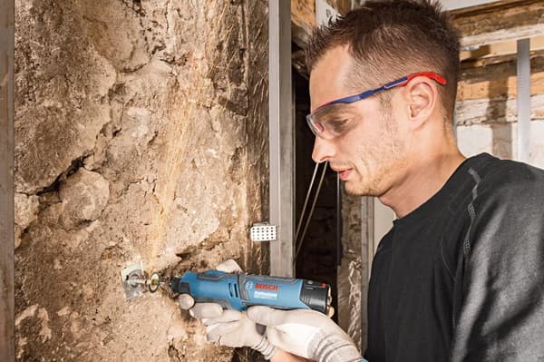 Bosch Professional GRO 12 V-LI Multiværktøj - Roterende - Uden batteri og oplader - Med L-BOXX