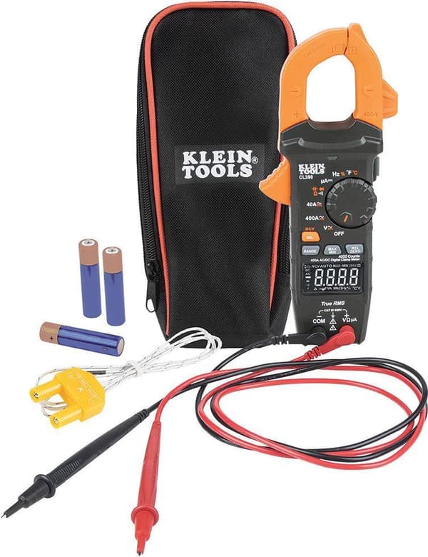 Klein Tools CL390 Multimeter Digital Multimeter CAT III 600V (CL390)