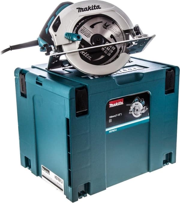 Makita HS7601J Cirkelsåg - 230 V - 190 mm - In Mbox förvaringsväska