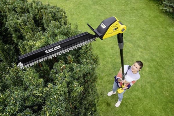Kärcher PHG 45 Teleskopbatteri Häcksax - 18 Volt - Exklusivt batteri och laddare - 45 cm svärd