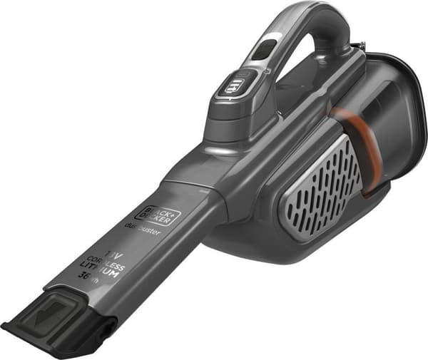 BLACK+DECKER BHHV520BT-QW - Handhållen tjuv - 18V - 700ml uppsamlingsbehållare Svart