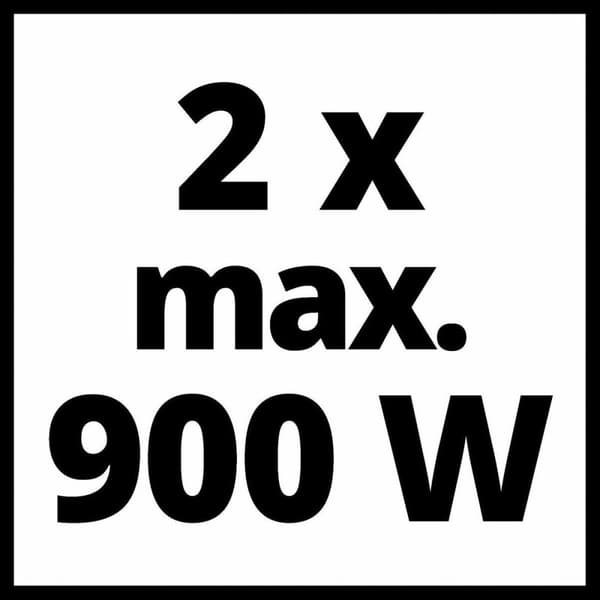 Einhell PXC-Starter-Kit 2x 3Ah & 30min PXC Kit 4512098 Batteri och batteriladdare för verktyg 18 V 3,0 Ah Li-ion