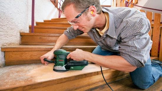 Bosch PEX 400 AE Random Orbital Sander - 350 W