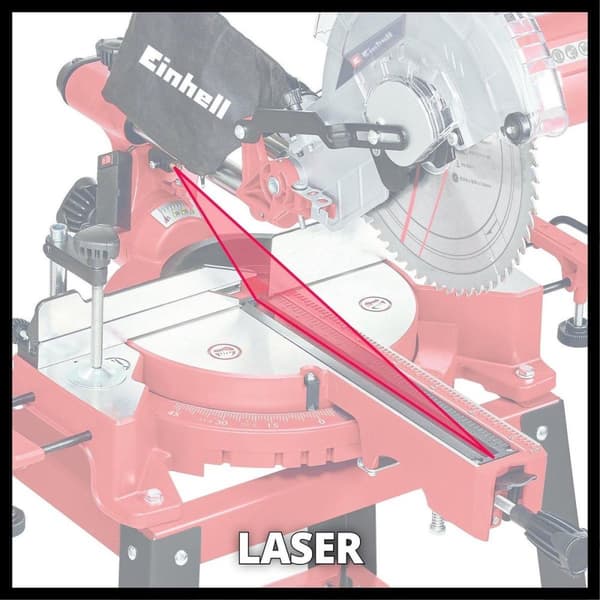 Einhell TC-SM 2531/2 U Radialsav inkl. bund