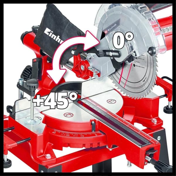 Einhell TC-SM 2531/2 U Radialsav inkl. bund