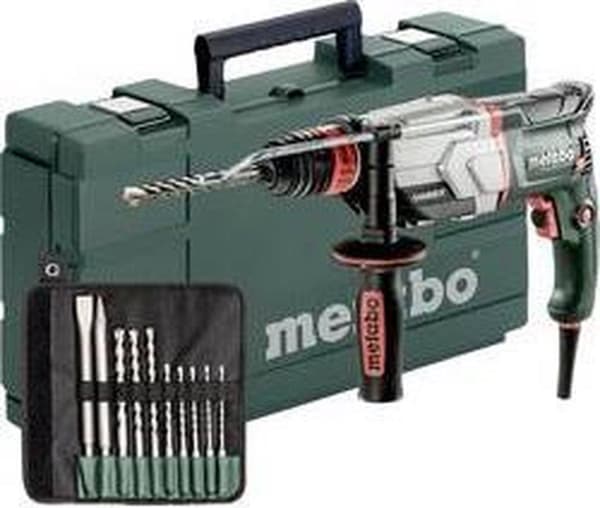 Metabo UHE 2660-2 Quick Set Multihamer + 10 stykke boremejselsæt
