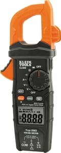 Miniatyrbillede 1 af 6: KLEIN TOOLS CL600 600 A AC Auto-Range Digital Current Clamp (CL600)