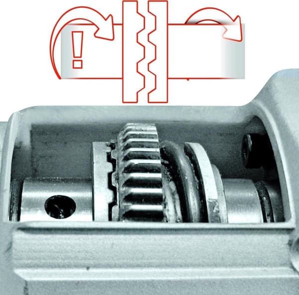 Einhell Rotary Hammer TH-RH 1600 (1600 W - antal slag 3.900 min-1 - slagkraft 4 J - SDS-Plus - slagrotationsstop - for en sikkerheds skyld)