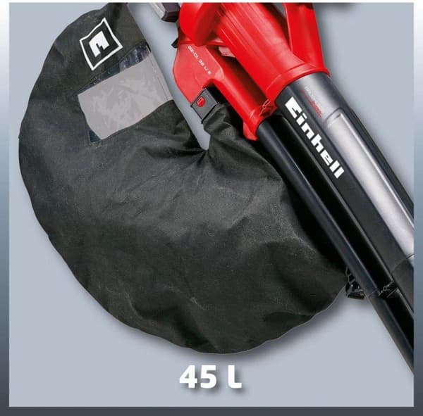 Einhell Akun lehtipuhallin/mäntä 36V - Power X Change - Harjaton - Erillinen runko (toimitetaan ilman akkua ja laturia)