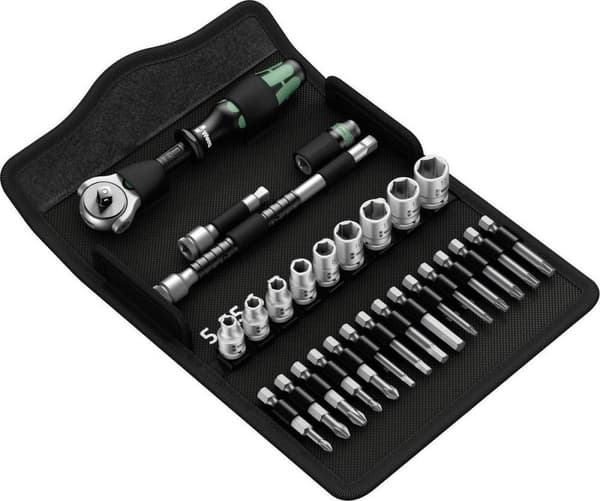 Wera Ratchet Set Zyklop Speed1/4''