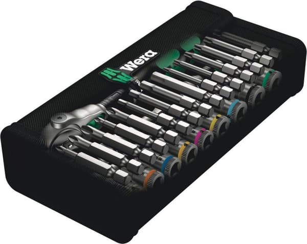 Wera Ratchet Set Zyklop Speed1/4''