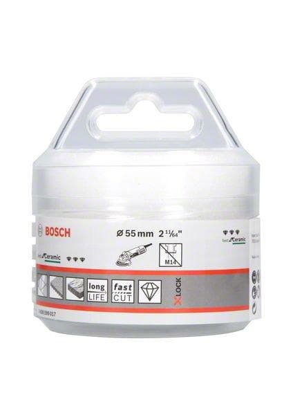 Bosch Best for Ceramic DRYspeed - diamanttørbor - til keramik - 55 mm - X-LOCK