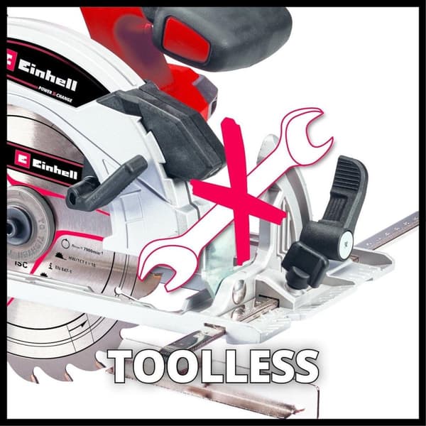 Einhell TE-CS 18/165-1 Solo 18V Li-Ion akku rundsavskrop - 165 mm