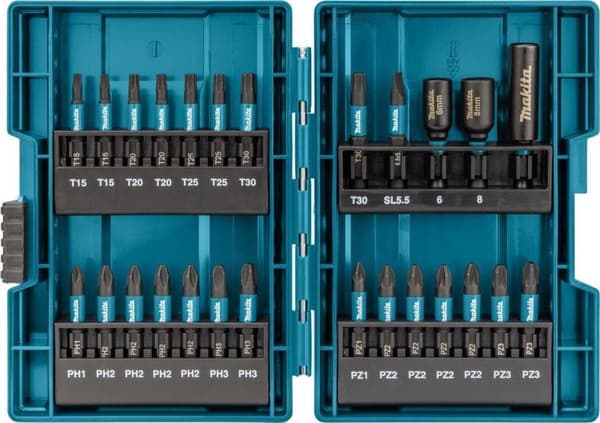 Makita E-03109 Slagskruetrækker bit sæt 90 dele