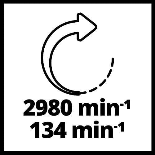 Einhell TC-WD 200/150. Farve på produkt: Sort, Rød Ingen belastningshastighed (maks.): 2980 rpm, Slibeskivetype: Vådslibeskive, Slibeskive type 2: Tør