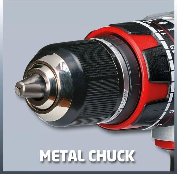 Einhell TE-CD 18 Li-i BL SOLO Sladdlös slagborr/skruvmejsel Power-X-Change - Borstlös - 18 V / Li-Ion - Max. vridmoment: 60 Nm - Utan batteri & laddar