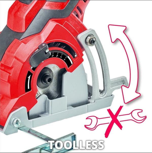 Einhell TC-CS 89 mini handhållen cirkelsåg