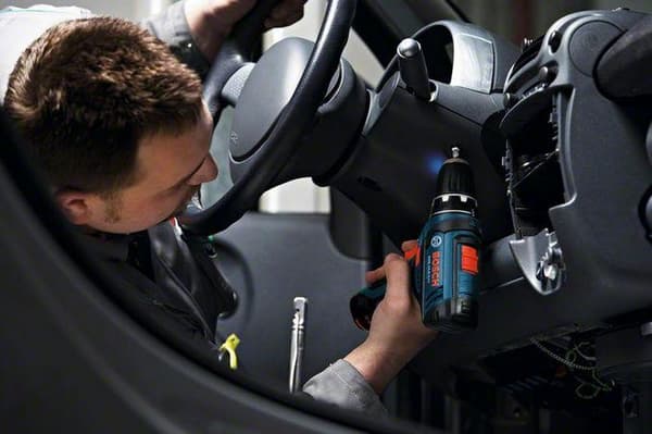 Bosch Professional GSR 12-2-LI Akku boremaskine - 12 V - Uden batteri og oplader - Med L-BOXX