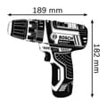 Miniatyrbild 2 av 5: Bosch Professional GSB 12-2-LI sladdlös slagborrmaskin - 12 V - Med L-BOXX (exklusive batteri och laddare)