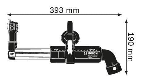 BOSCH PRO GDE 16 PLUS pölynpoisto SDS-plus-vasaraan
