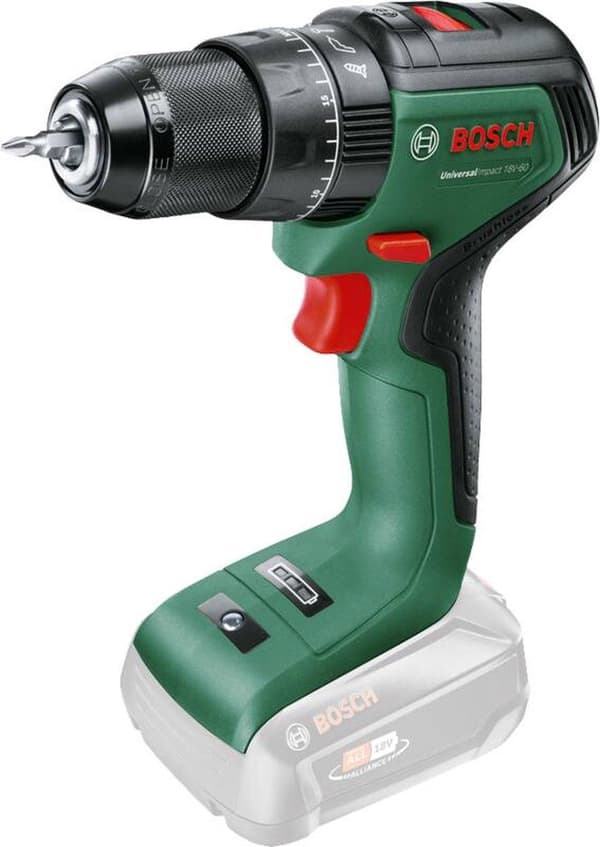 Bosch UniversalImpact 18V-60 akku borehammer - Uden batteri og oplader
