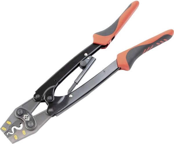 CK T3676A Crimpverktyg Oisolerade kabelanslutningar 6 till 25 mm²