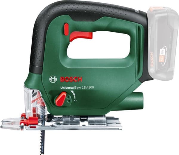 Bosch UniversalSaw 18V-100 sticksåg - Utan 18V batteri och laddare