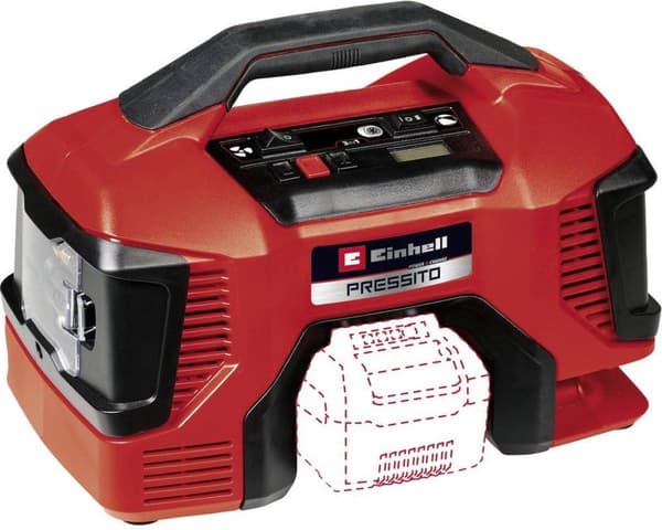 Einhell 4020467 Kompressori 10 bar Digitaalinen näyttö