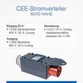 Miniatyrbild 4 av 5: AS SCHWABE CEE-adapter 32 A till 16 A (60703)