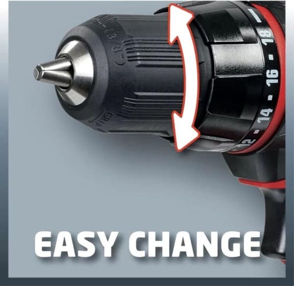 Einhell Akku bore- og skruetrækker 18 V – Med batterier og oplader