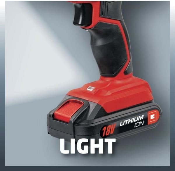 Einhell Akku bore- og skruetrækker 18 V – Med batterier og oplader