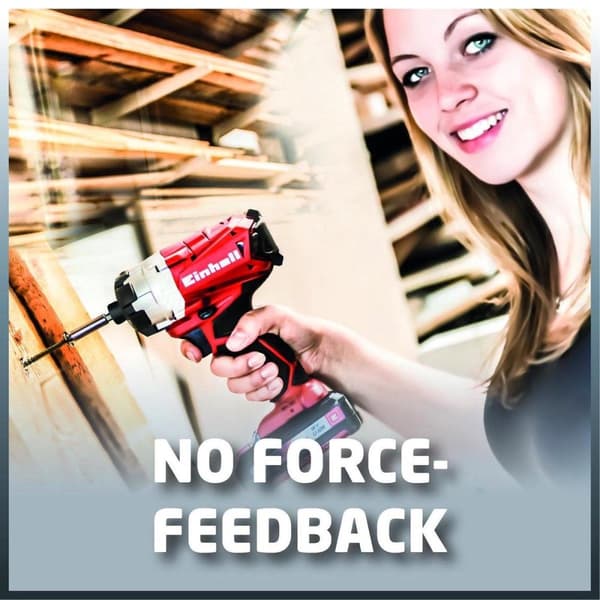 Einhell Cordless Impact Driver 18V Solo - Power X Change - Uden batteri og oplader